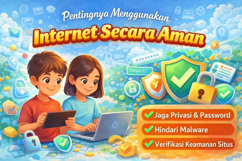 Pentingnya Menggunakan Internet Secara Aman